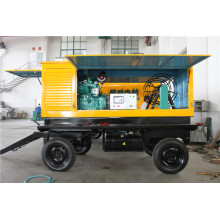 120kw Power Diesel Generator with Trailer Mobile Type